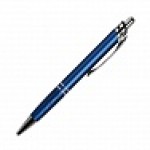 Ручка шариковая "Neon", корпус-синий мат.лак, хром (Portobello)