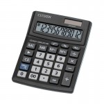Калькулятор Correct SD-212/CMB1201BK, 12-разрядный, черный (Citizen)