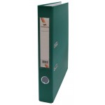 Папка-регистратор А4 70мм, карман, пвх/бумага, зеленый (Workmate)