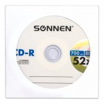 Диск CD-R 700Mb 52x, конверт (Sonnen)