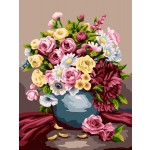 Картина по номерам "Мелодия цветов", 40 х 30 см (Фрея)