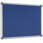 Доска с клеевым покрытием 46х60см, фетровая основа, синяя (Hebel)