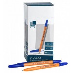 Ручка шариковая "51OR", оранжевый корпус, 0,7мм, синий (LITE)