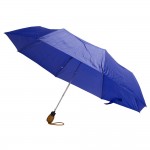 Зонт складной "Wood", синий