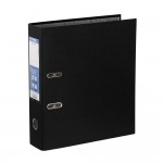 Папка-регистратор А4 75мм, "Classic", карман, картон/пвх, черный (Expert Complete)