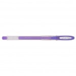 Ручка гелевая "Signo 120 Angelic Colour", прозрачный, 0,7мм, фиолетовый (UNI Mitsubishi pencil)