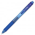 Ручка гелевая автоматическая "EnerGel", игольчатый, резиновый упор, 0,5мм, синий (Pentel)