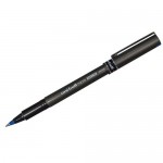 Ручка-роллер одноразовая "Micro Deluxe 155", черный, 0,5мм, синий (UNI Mitsubishi pencil)