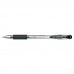 Ручка гелевая "Signo DX 151", резиновый упор, 0,38мм, черный (UNI Mitsubishi pencil)