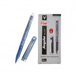 Ручка шариковая одноразовая "Angular", круглый, 0,7мм, синий, для левшей (Flair)