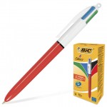Ручка шариковая автоматическая "4 Colours", 4 в 1, 4 цветных стержня (Bic)
