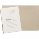 Папка-обложка A4 "Дело", немелованный картон, 260г/м2, белый, 20мм (Эврика)