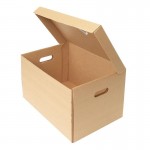 Короб для перевозки и хранения 480х295х325мм, складной, картонный, с ручками (Союзбланкиздат)