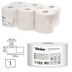 Бумага туалетная для диспенсера в рулоне "Professional", для системы T2, 1-слойная, 200м (Viero)