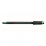 Ручка шариковая "Jetstream 101", прорезиненный, 0,7мм, зеленый (UNI Mitsubishi pencil)