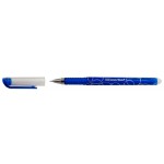 Ручка стираемая гелевая "Erase", синий корпус, 0,7мм, синий (Silwerhof)