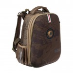 Рюкзак "Travel", 37х29х17см, 2 отделение, 2 кармана, коричневый (Hatber)