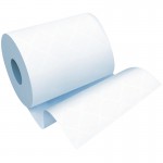 Полотенца бумажные в рулоне для диспенсера, 1-слойные, белые, 200 м/рул, H1 (OfficeClean)