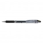 Ручка шариковая "Jimnie Light", прозрачный, резиновый упор, 0,7мм, черный (Zebra)