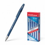 Ручка стираемая гелевая "R-301 Magic Gel", тонированный, 0,5мм, синий (Erich Krause)