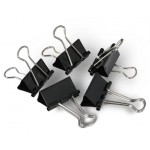 Зажим для бумаг 32 мм, черный, 12шт/уп, цена за 1шт (Dolce Costo)