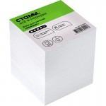 Блок бумаги для записей 90х90х90мм, "Имидж", белый, непроклеенный, белизна 92% (Стамм)
