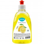 Мыло жидкое 300мл "Vega", лимон, пуш-пул