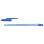 Ручка шариковая, тонированный корпус, металлический наконечник, 0,7мм, синий (Dolce Costo)