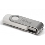 Флешка 32Gb USB 2.0 "Swivel", черный (Mirex)