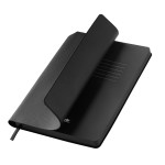 Ежедневник недатированный 145х212мм, 256стр,  черный,"Molto" (Portobello)