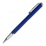 Ручка-роллер "Sonata", латунь, корпус-синий лак, хром (Portobello)