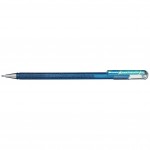 Ручка гелевая "Hybrid Dual Metallic", хамелеон, 1мм, синий/зеленый металлик (Pentel)