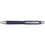 Ручка шариковая автоматическая "Jetstream 210", прорезиненный, 0,7мм, синий (UNI Mitsubishi pencil)