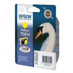 Картридж струйный Epson T0814 Stylus Photo R270/R290/R295/R390/RX610, yellow 11ml