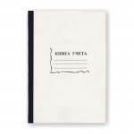 Книга учета А4, 96л, линейка, твердый переплет, картон, офсет (Союзбланкиздат)