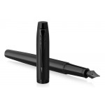 Ручка перьевая "IM Achromatic Matt Black F317", корпус-нерж. сталь, латунь F (Parker)