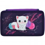 Пенал с наполнением 20 предм. "Trusty Fluffy Kitten", 2 отделения (Tiger Enterprise)