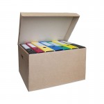 Короб для перевозки и хранения 480х295х325мм, складной, картонный, с ручками (OfficeSpace)
