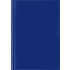 Ежедневник 2023г., 145х210мм, синий, "Style", 176л, кожзам, белый блок (Lamark)