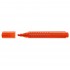 Маркер-текстовыделитель "Grip", клиновидный наконечник, оранжевый, 1-2-5мм (Faber-Castell)