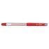 Ручка шариковая "Lakubo", резиновый упор, 0,5мм, красный (UNI Mitsubishi pencil)