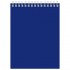 Блокнот А6,  60л, клетка, спираль, мелованный картон, "Для конференций", синий (BG)