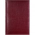Ежедневник 2026г., 210х297мм, А4, 320л, кожзам,перфорация угла, бордовый, "Sigma", (Lamark)