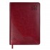 Ежедневник 2026г., 146х211мм, бордовый, 176л, кожзам, белый блок, закругленные углы (Escalada)