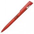 Ручка шариковая "All-Star Frozen Silver", прозрачный корпус, красный