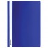 Папка-скоросшиватель А4, прозрачный верхний лист, пластик 130/180мкм, синий (Brauberg)