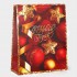 Пакет ламинированный "Новогодние звезды", 40x49x15 см (Доступные Радости)