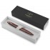 Ручка шариковая "IM Monochrome K328 Burgundy PVD", корпус-нерж.сталь, лак, латунь, в коробк (Parker)