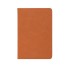 Ежедневник недатированный 145х212мм, оранжевый, "Флоренция", 256стр, иск.кожа/soft grip (Wownote)