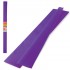Бумага гофрированная, в рулоне, 50х250, 32 г/м2, плотная,  фиолетовая (Brauberg)